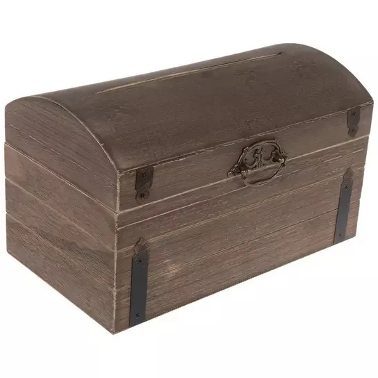 Brown Rustic Card Box