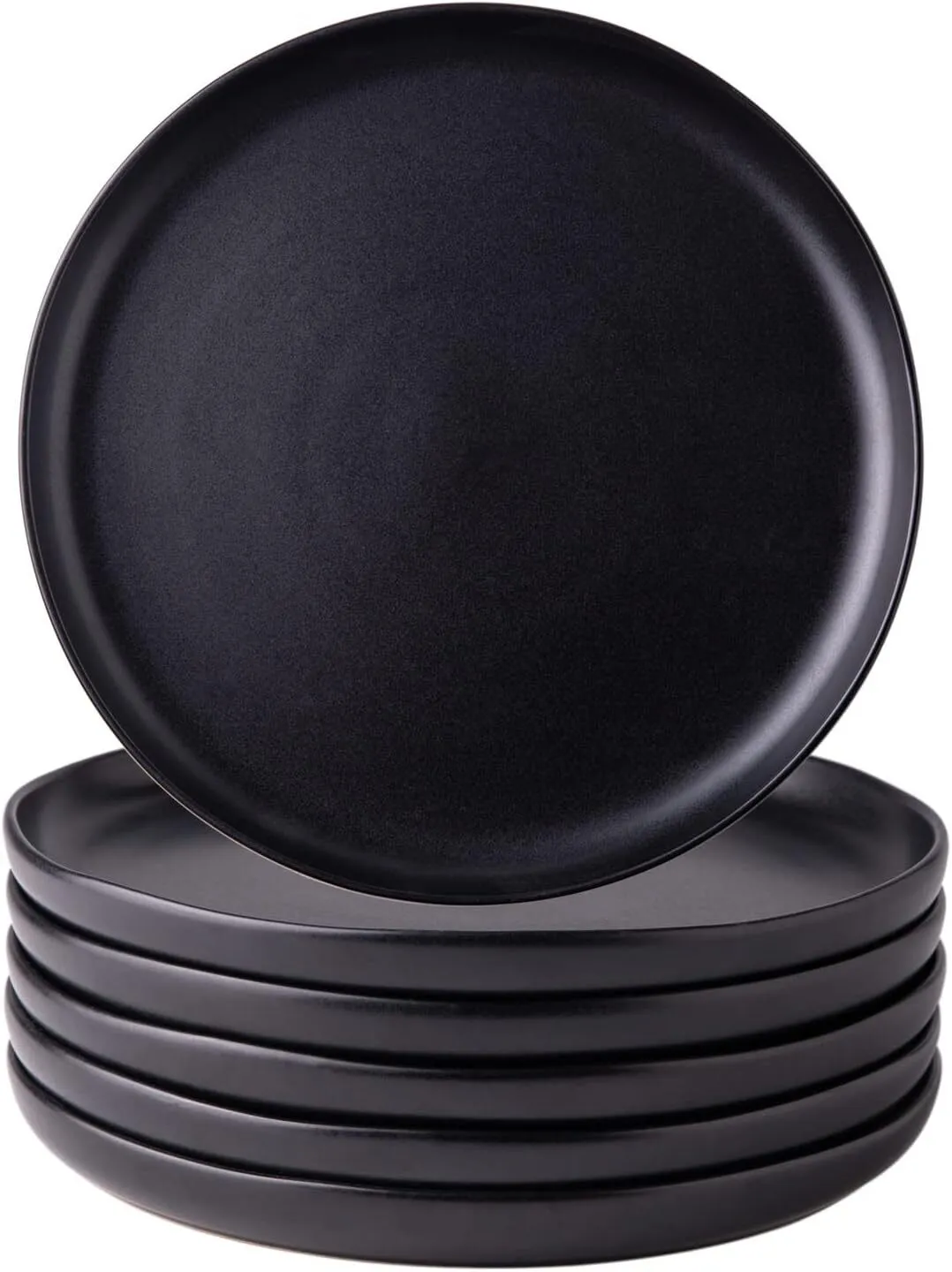 Black Stoneware Plate