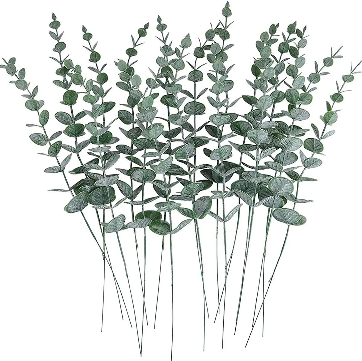 Individual Faux Eucalyptus Stems
