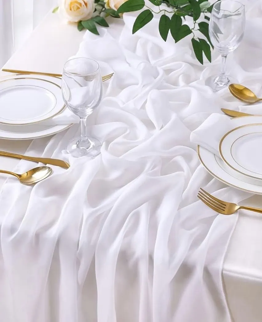 10ft Chiffon Table Runner