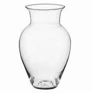 Vases—Large Clear Bevel Vase