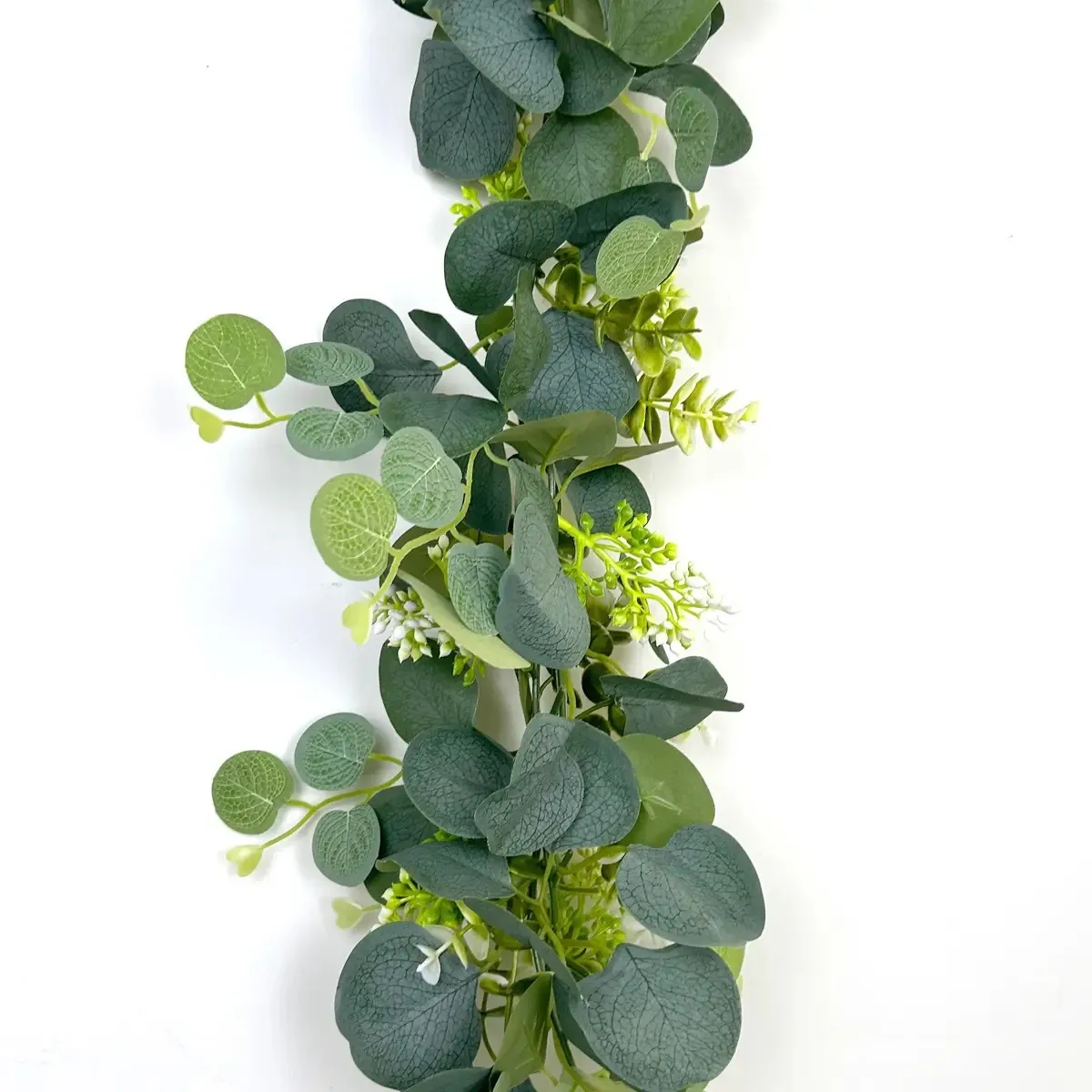 Green and White Eucalyptus Garland