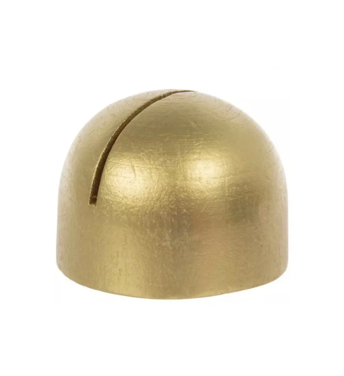 Round Modern Placecard Holder, Gold 