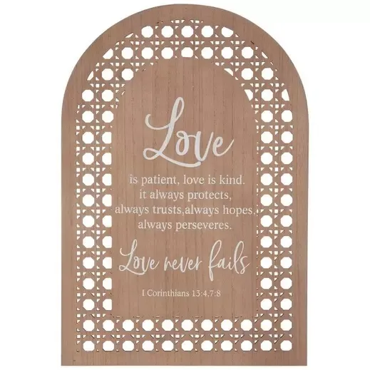 Love Never Fails Sign