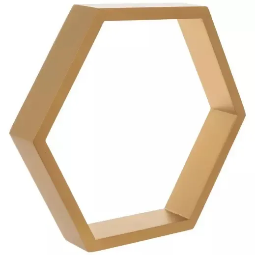 Gold Geometric Flower Frame