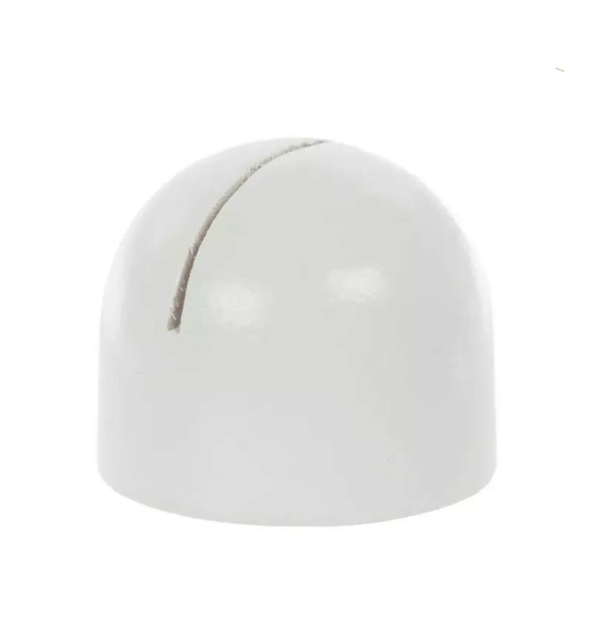 Round Modern Placecard Holder, White