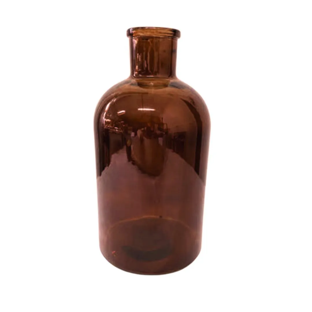 Large Amber Jar/Vase