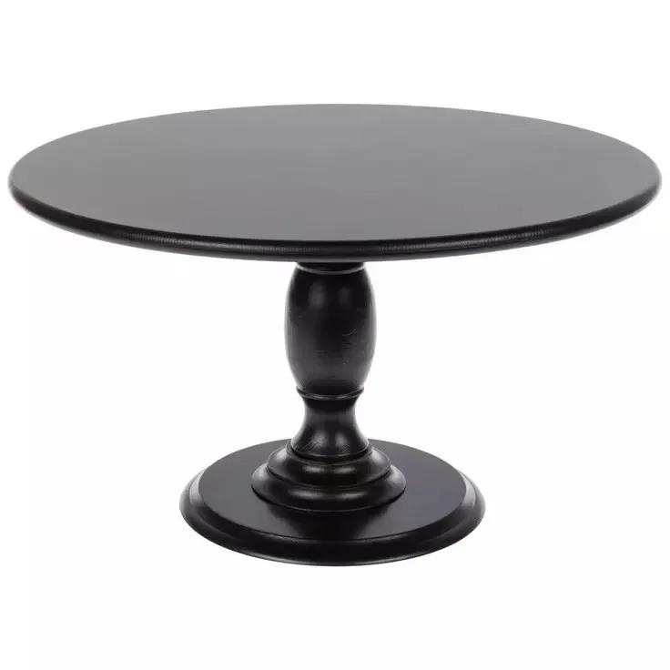 Black Wooden Cake Stand