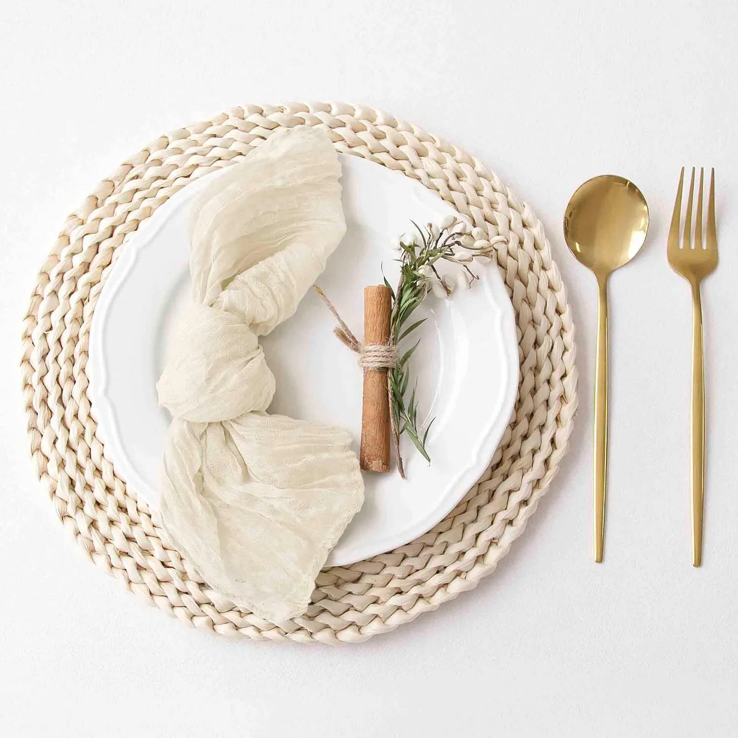 Ivory Cheesecloth Napkins
