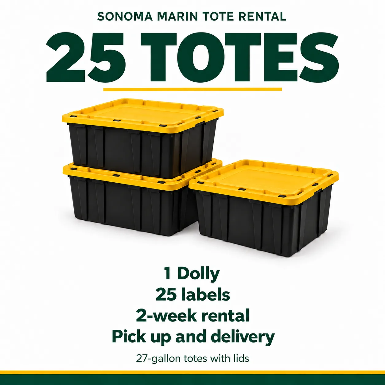 25-Tote Moving Package