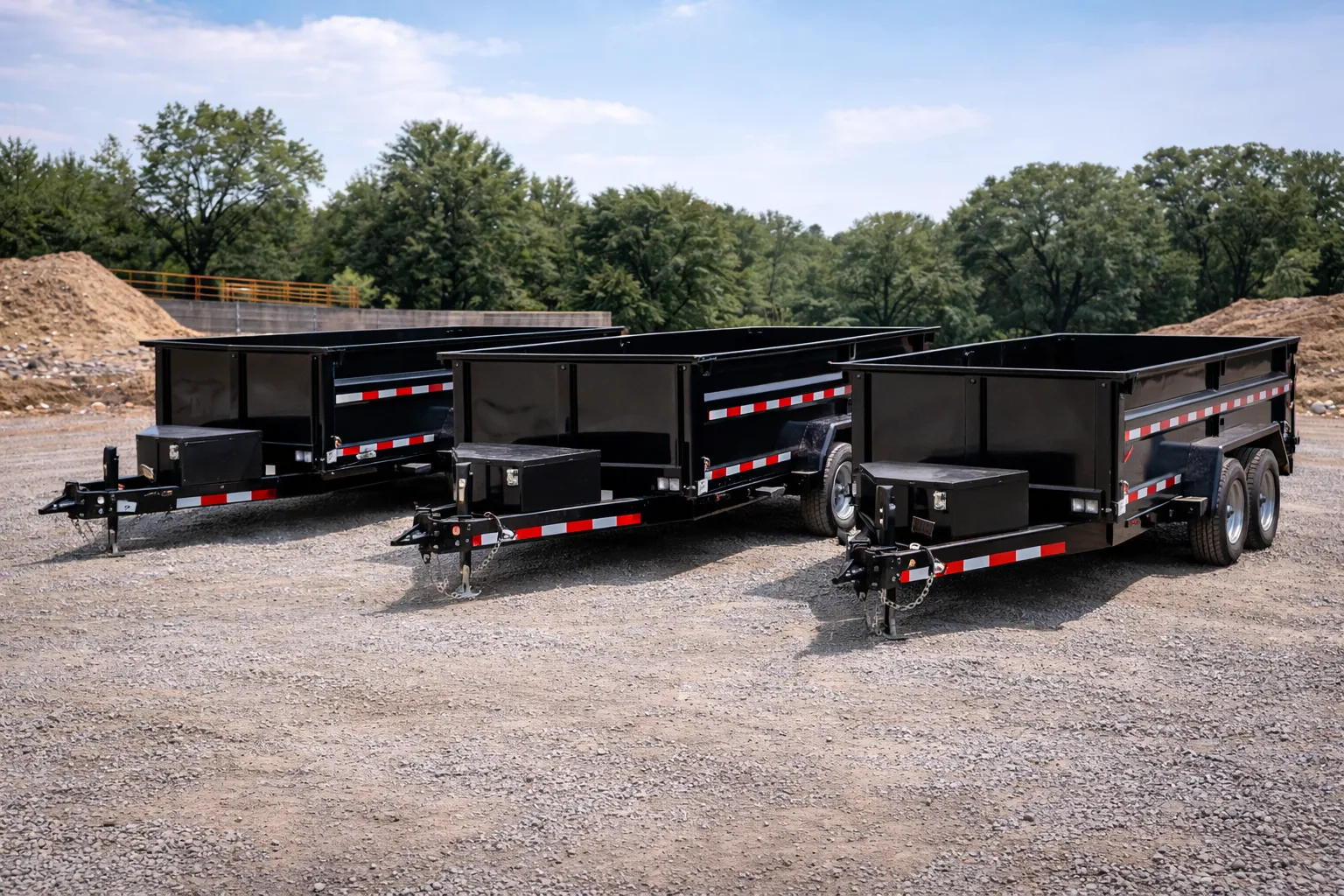 Dump trailers
