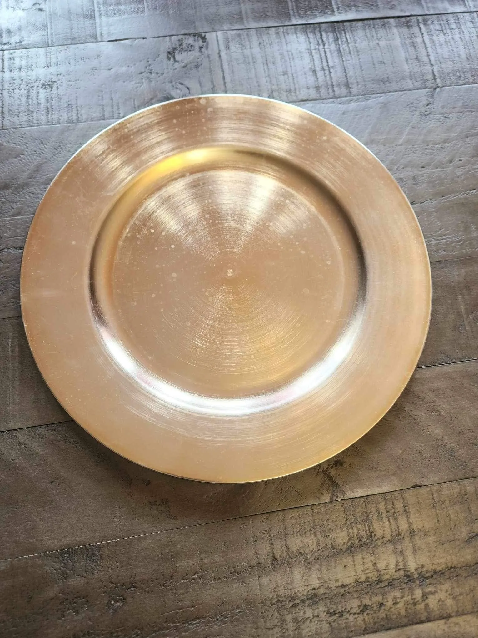  Gold Charger Plate 