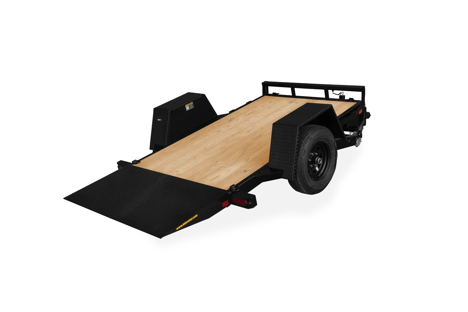 Single Axle Tilt Trailer