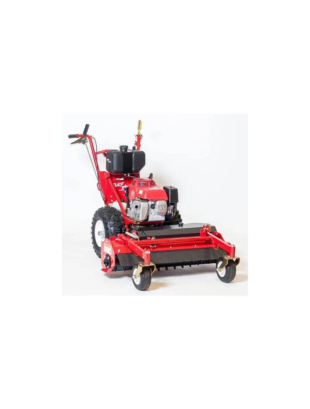 walk behind power rake