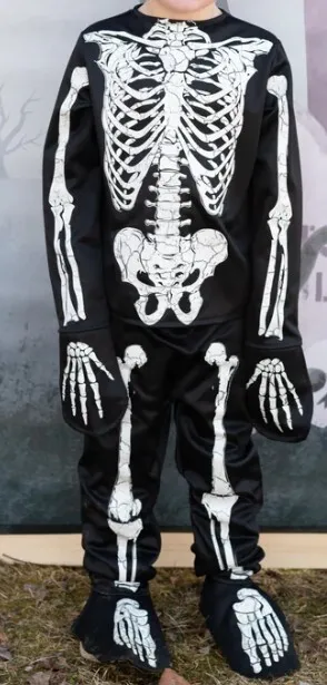Glow Skeleton Shirt & Pants Duo