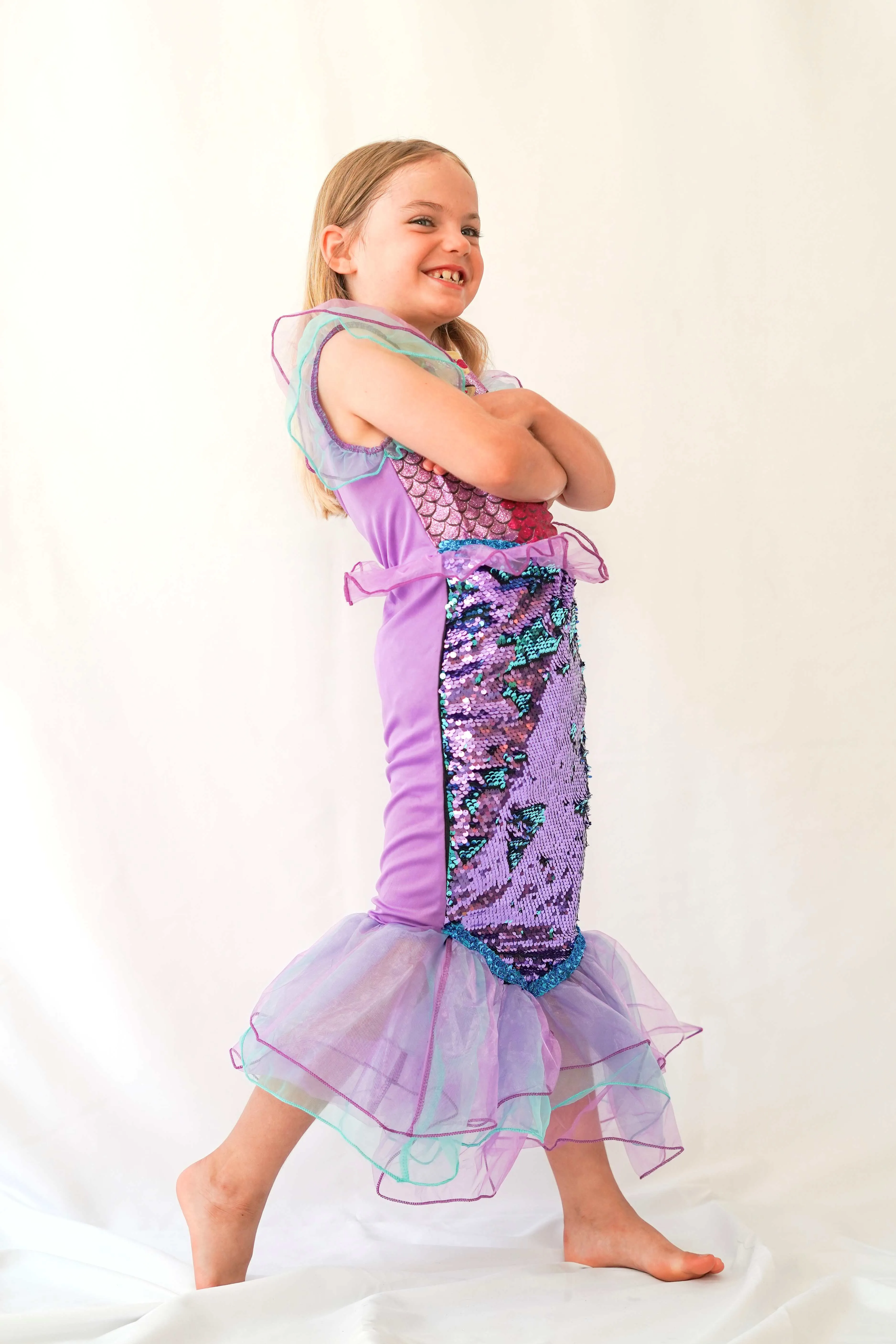 Shimmering Sequin Mermaid Costume