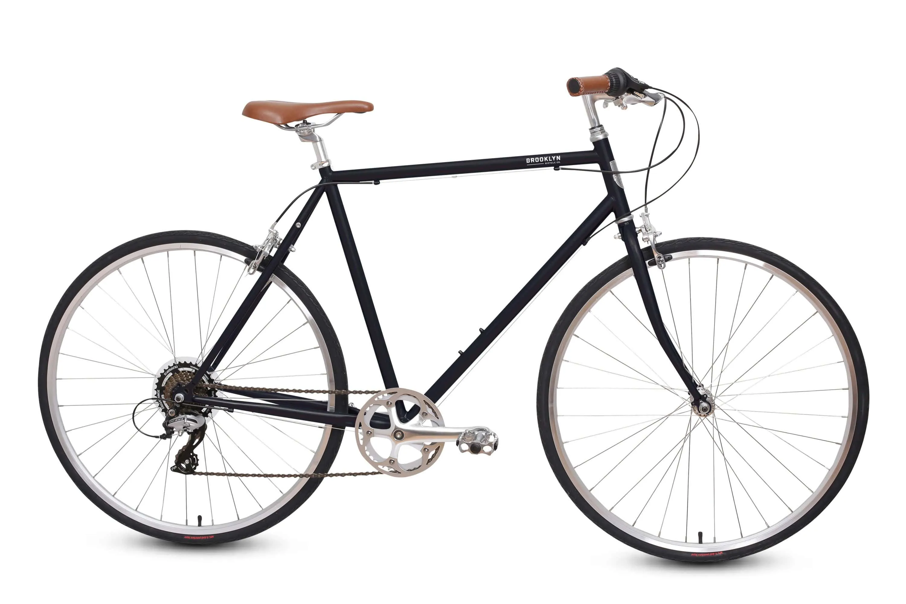 Brooklyn Bedford herrecykel matsort 8 speed udvendig gear S, M og L