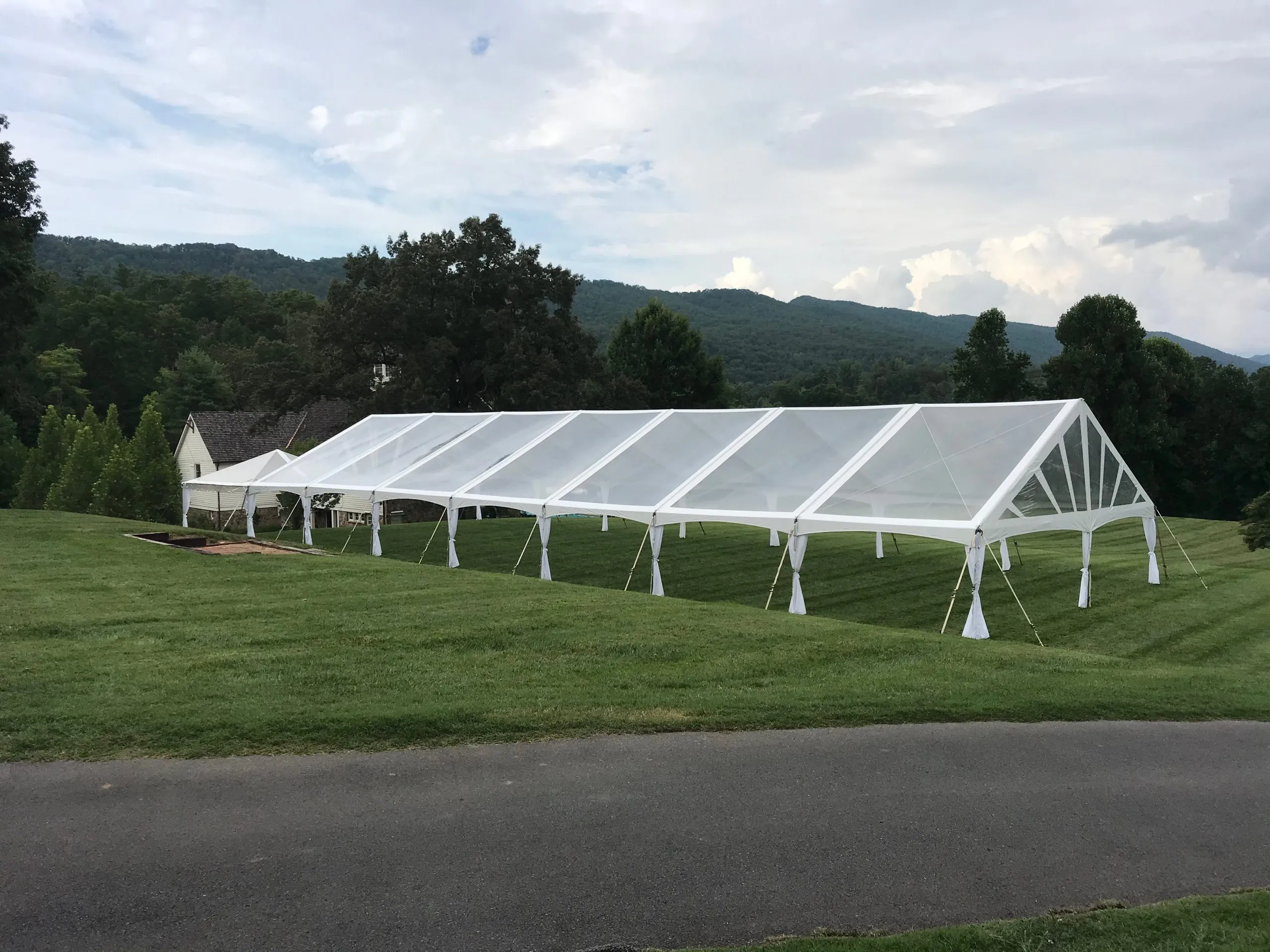 20' Wide Frame Tent