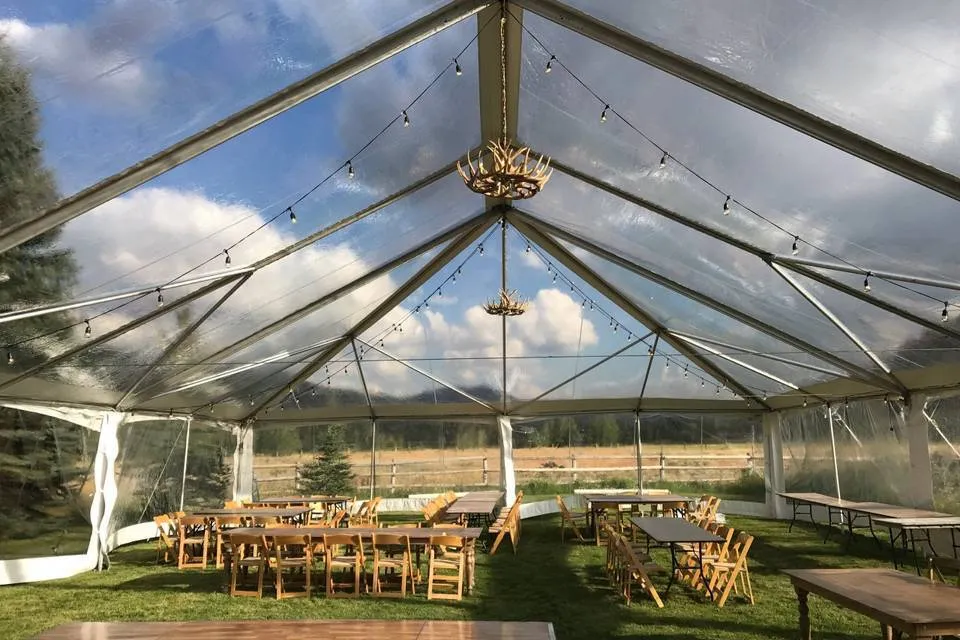 Luxury tent rental Vancouver event setup