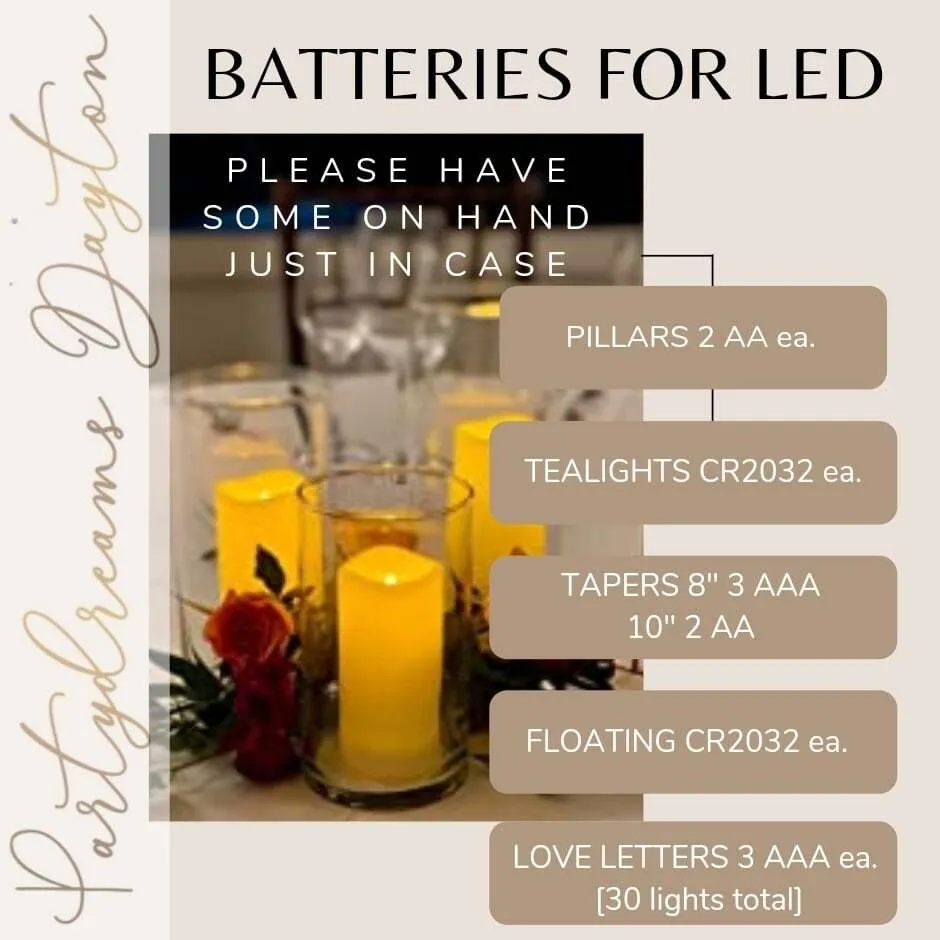 LED candles collection image