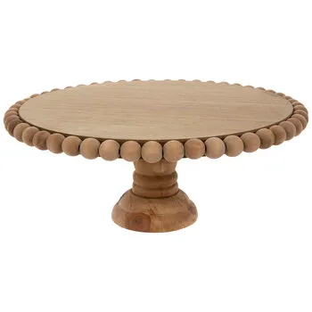 CAKE STAND: Boho beaded cake pedestals SET OF 3 {Boho collection ONLY}