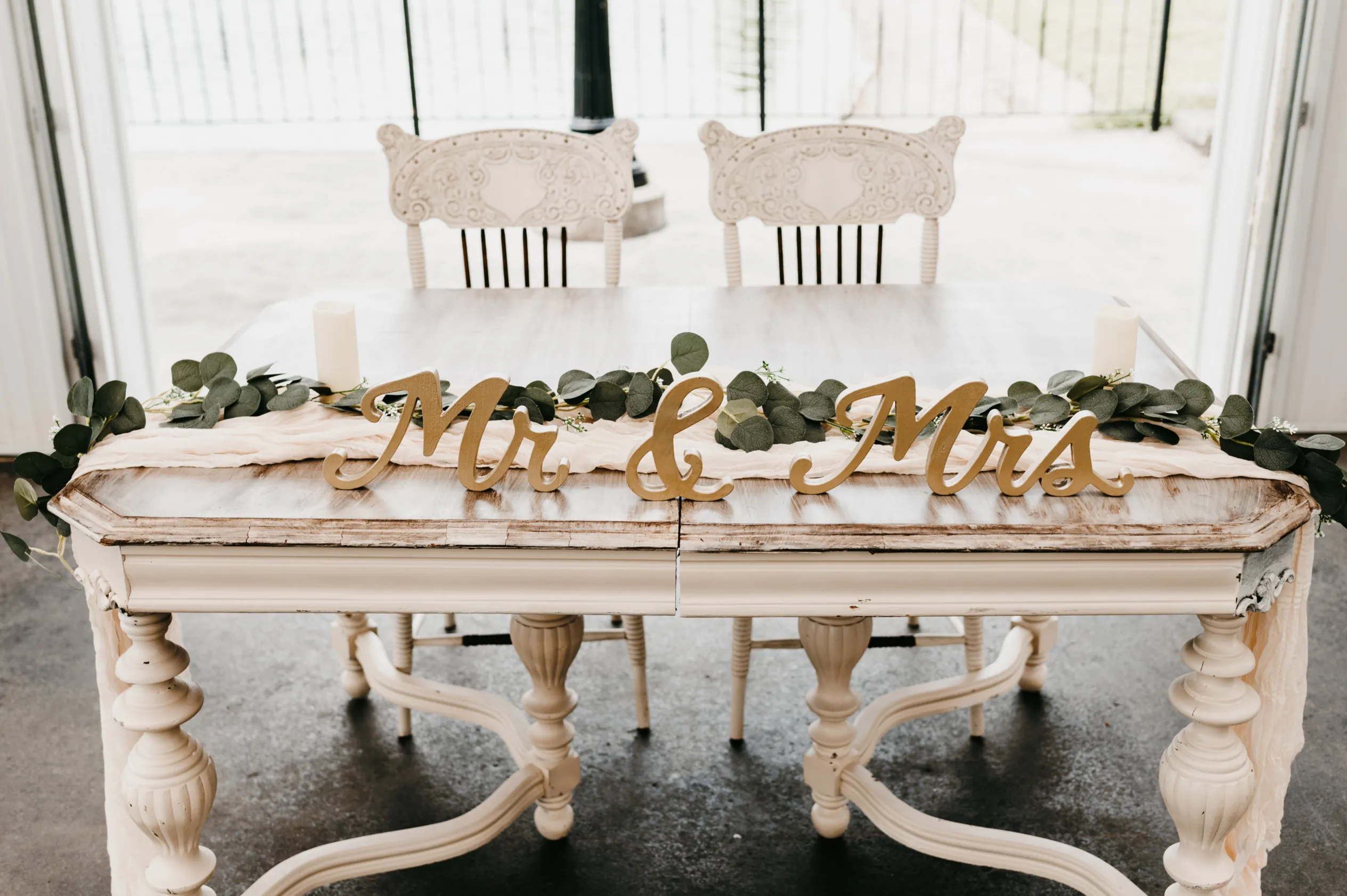 SIDE TABLE /SEATING: sweetheart antique dining TABLE