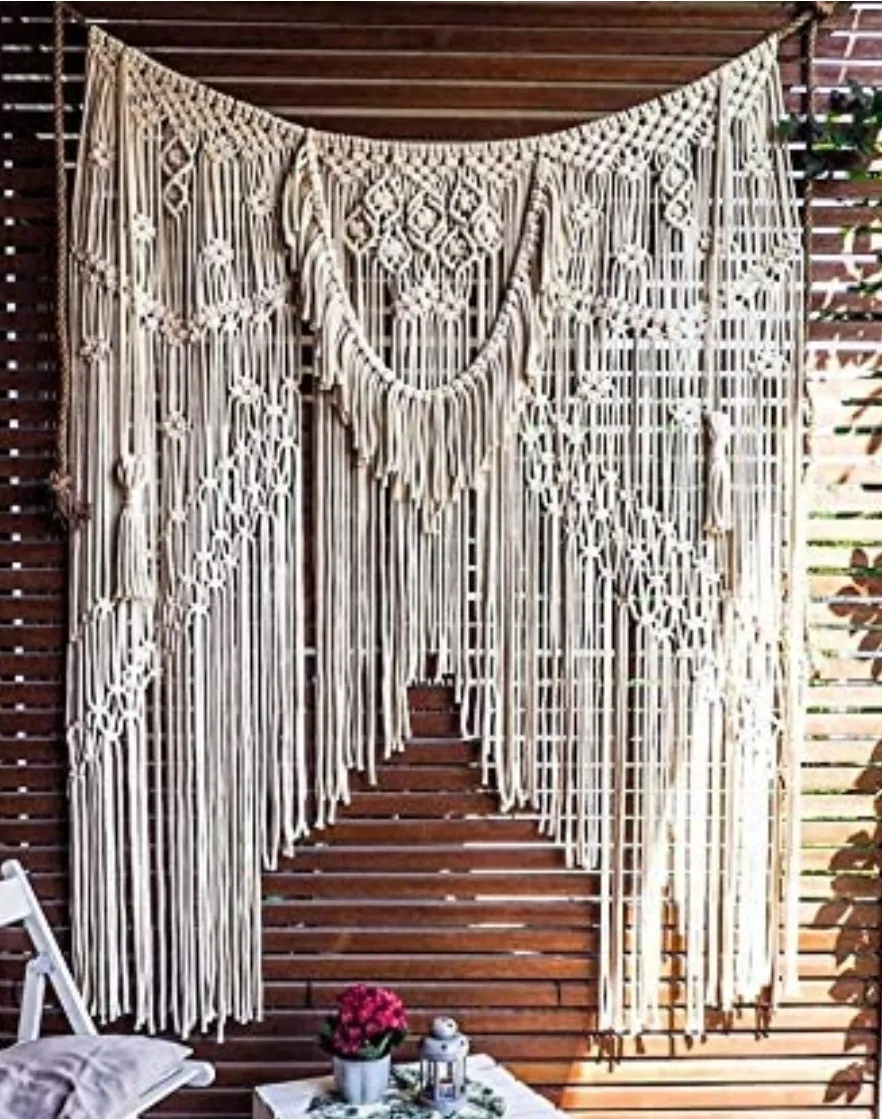 ARCH DECOR: BOHO ONLY large macrame {boho collection only}