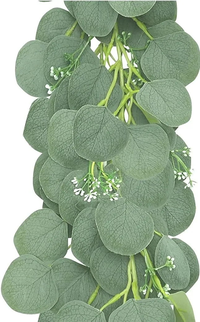 GREENERY: Eucalyptus with Babies breath (max 8)
