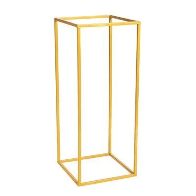 CENTERPIECE: 24" GOLD metal stand 