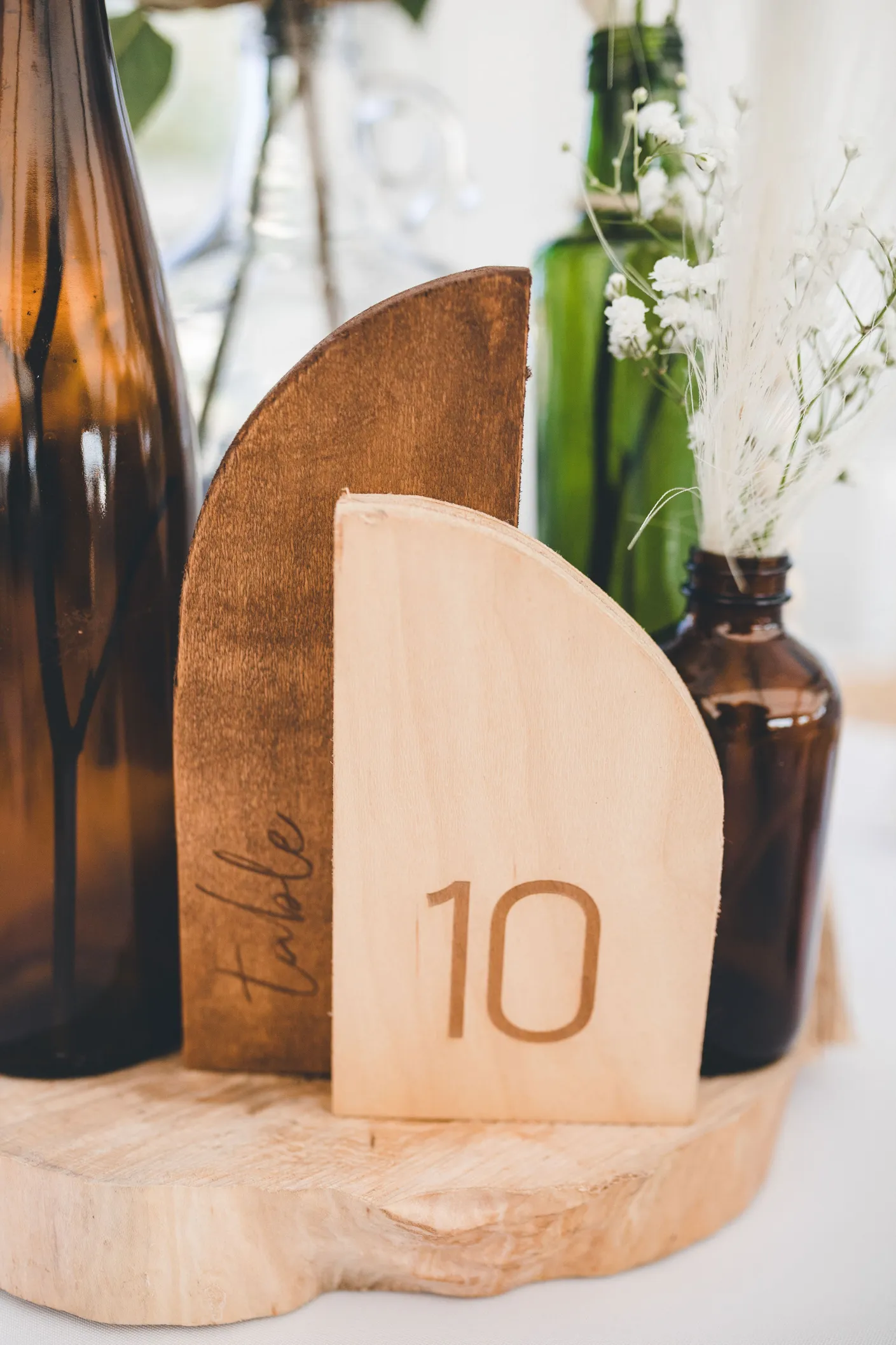 TABLE NUMBERS: Boho table numbers wood arches set 1-30 {boho collection only}