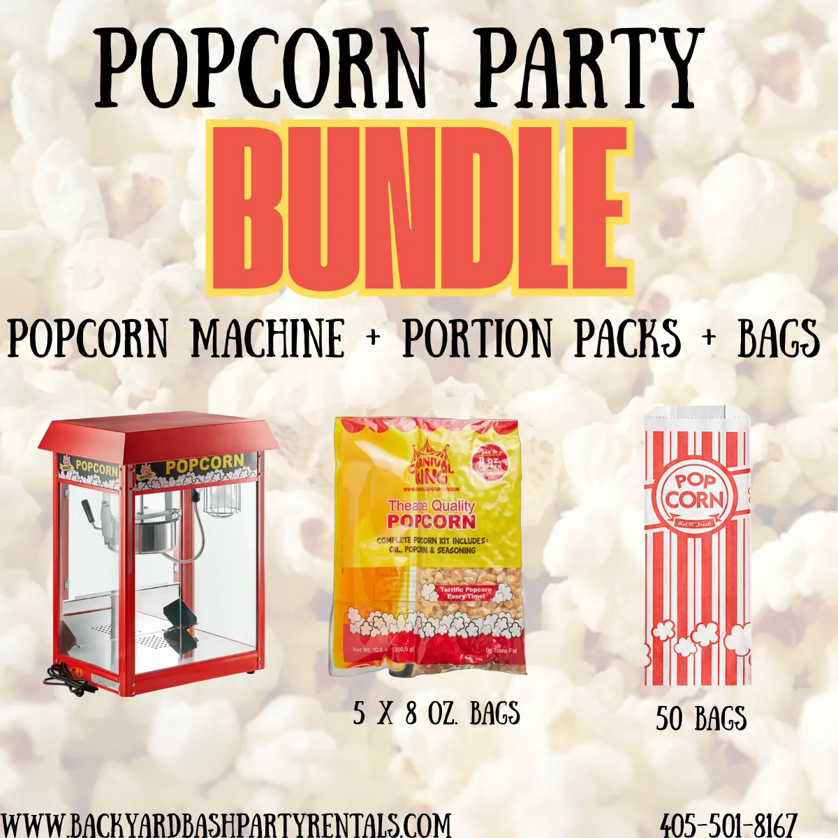 Popcorn Party Bundle