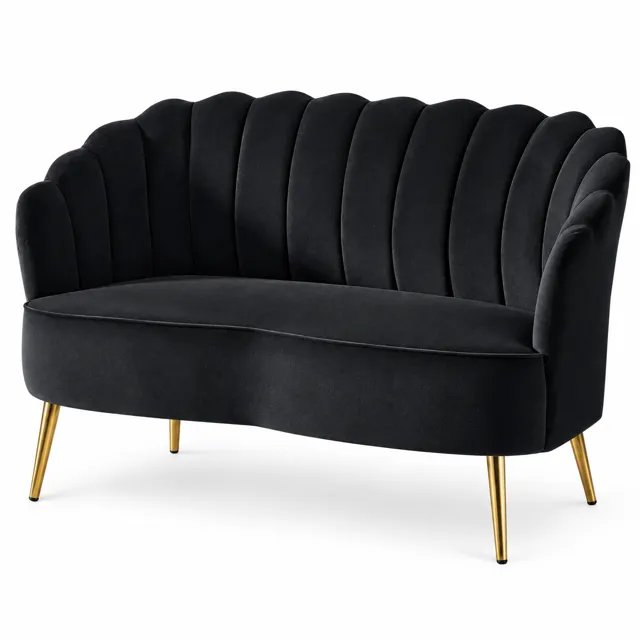 Black Loveseat