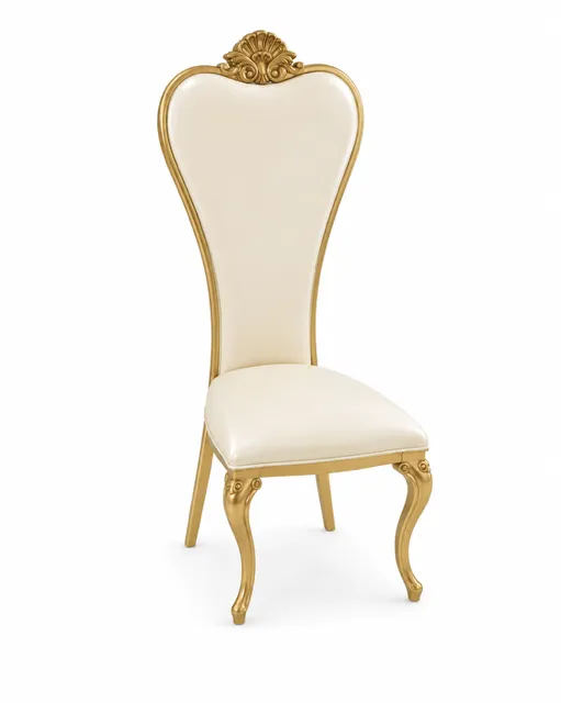 Gold Throne Chair 