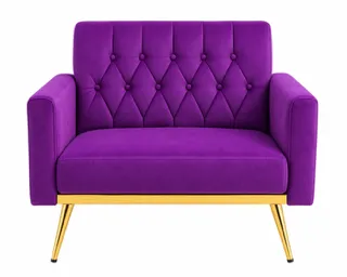 Purple Lounge Chair