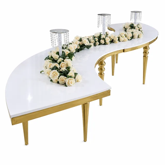 Serpentine Table