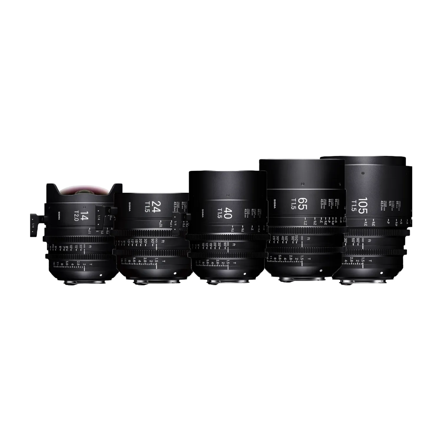 Maleta SIGMA Prime FF High Speed PL (5 Lentes)