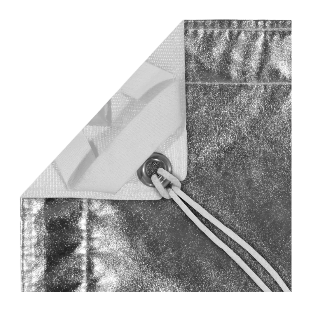 Tela Reflectiva Silver/Blanca