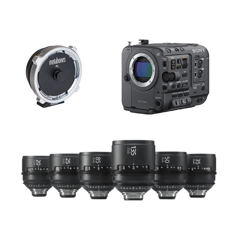 Paquete Sony FX6 + Sony Cinealta