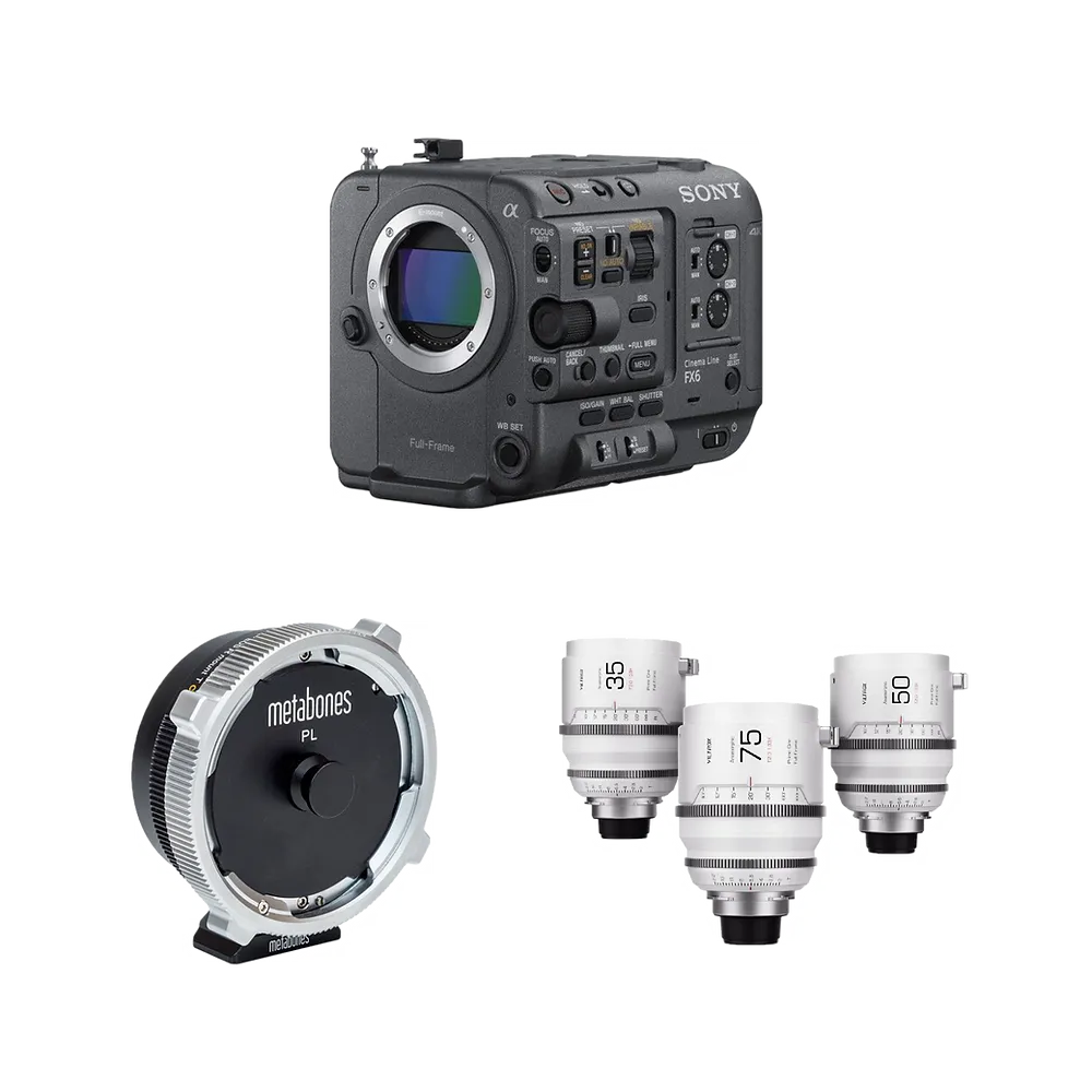 Paquete Sony FX6 + VILTROX EPIC Anamorphic