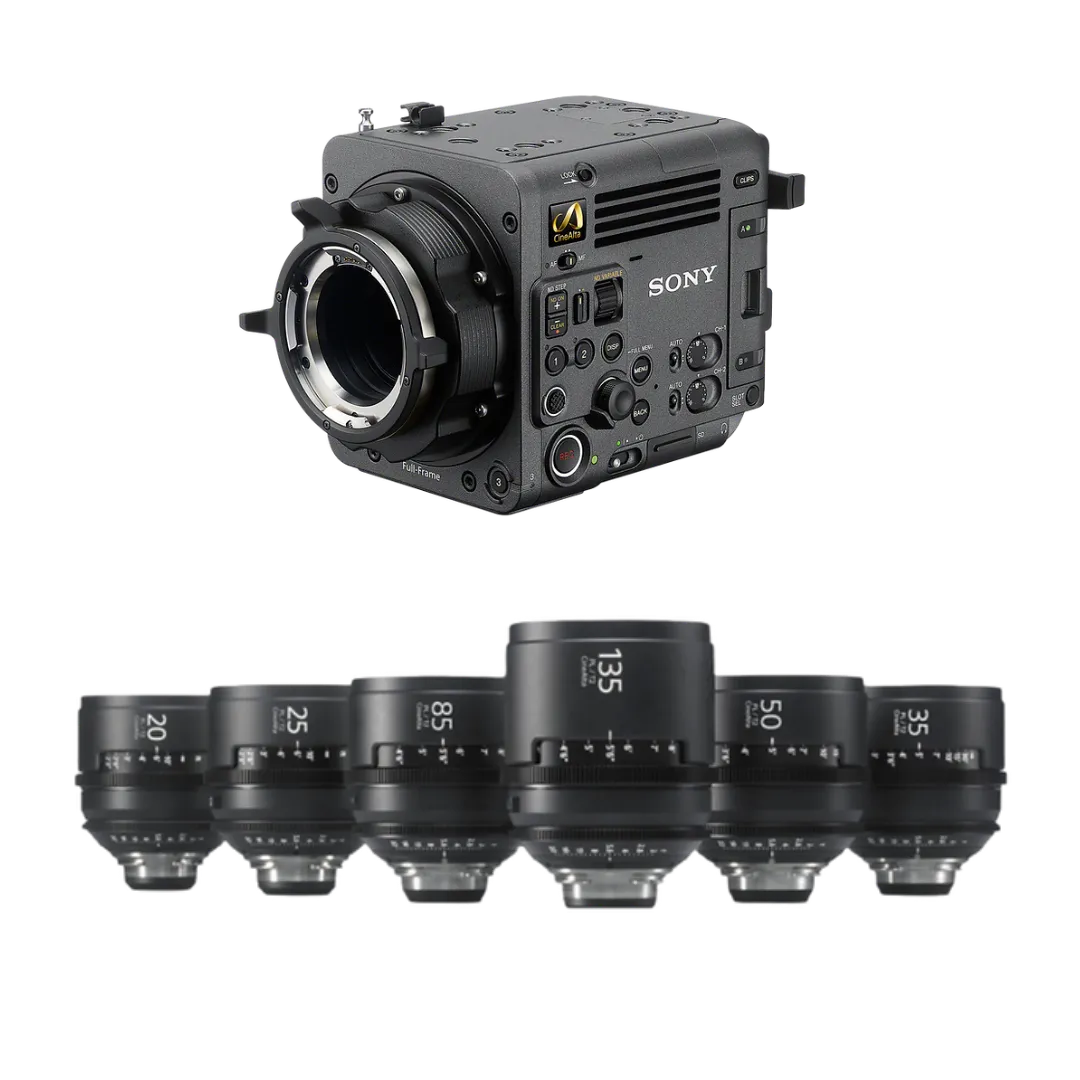 Paquete Sony Burano 8K Motion Picture Camera + Maleta Sony Cinealta S35