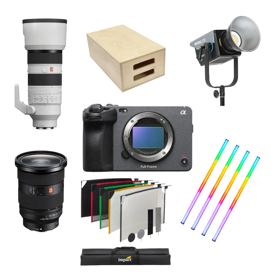 Paquete Sony FX3 + Luces y Grip