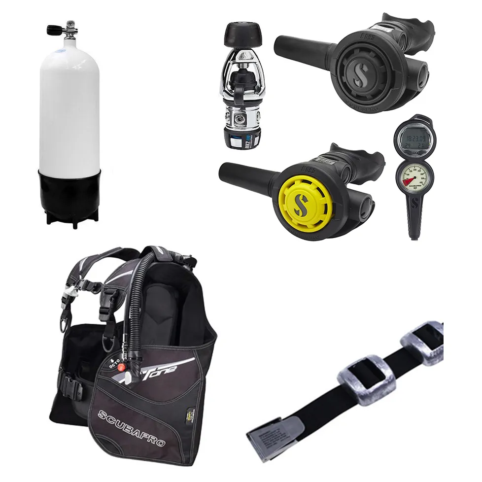 One Cylinder - Hard Gear Scuba Bundle (SELECT SIZES BELOW)