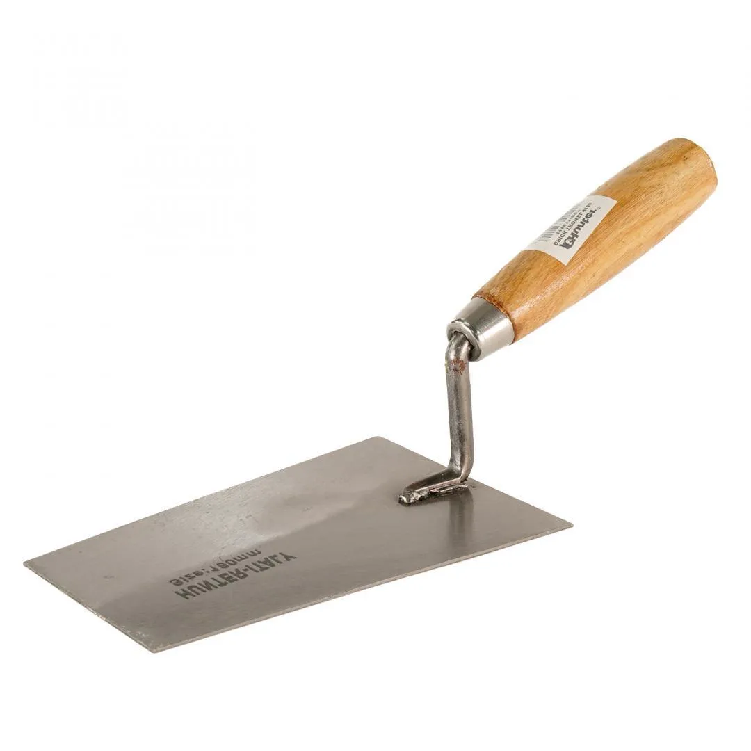 מסטרינה מרובעת (כף בנאים) ידית עץ