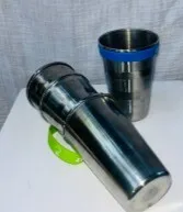 ערכת כוסות נירוסטה רב פעמיים