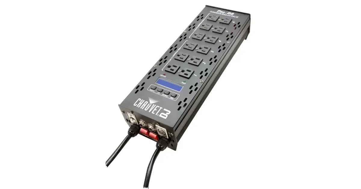 TX 6-CH Chauvet Pro D6 - Edison