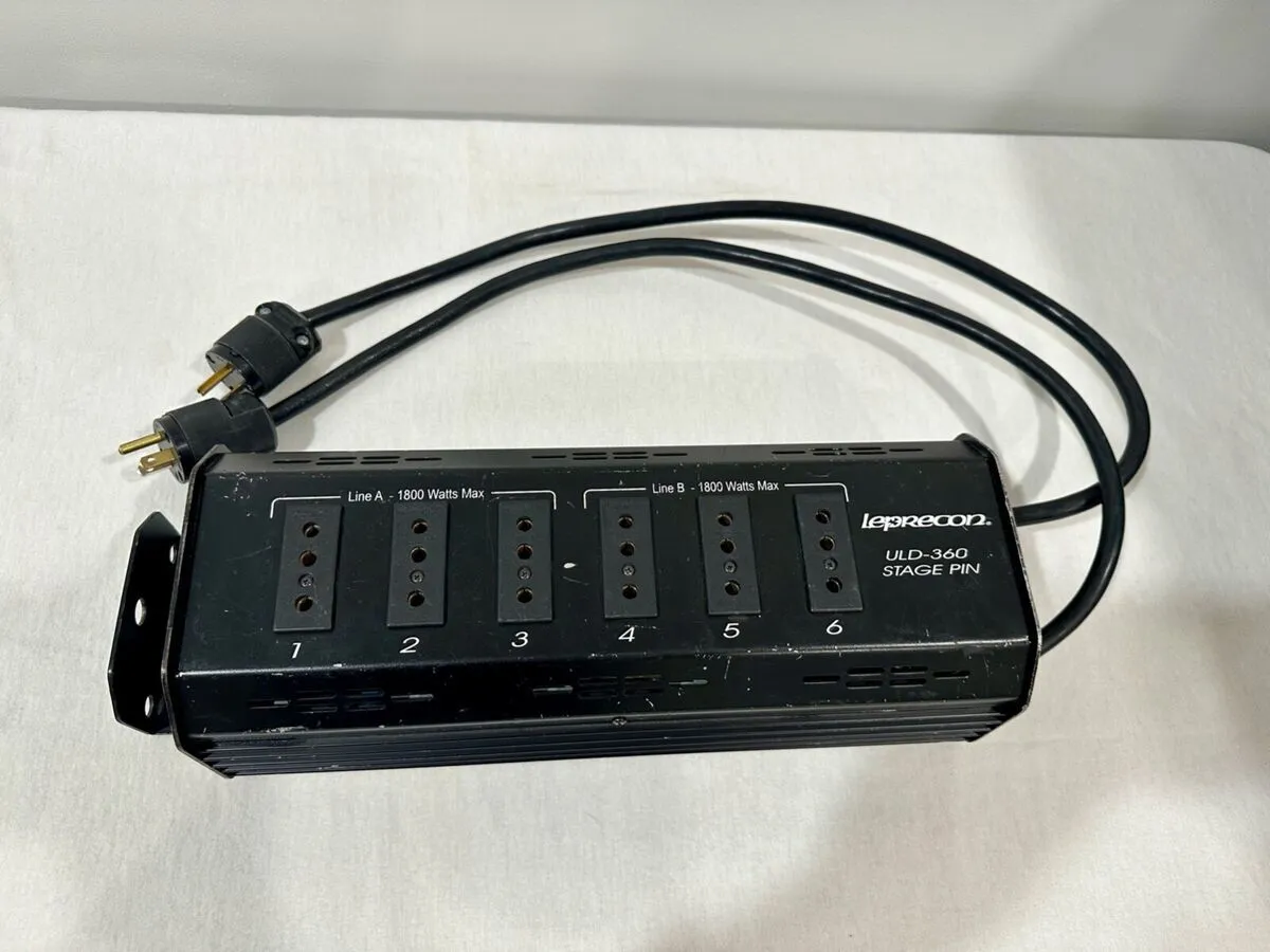 TX 6-CH Leprecon ULD360HP - Stage Pin