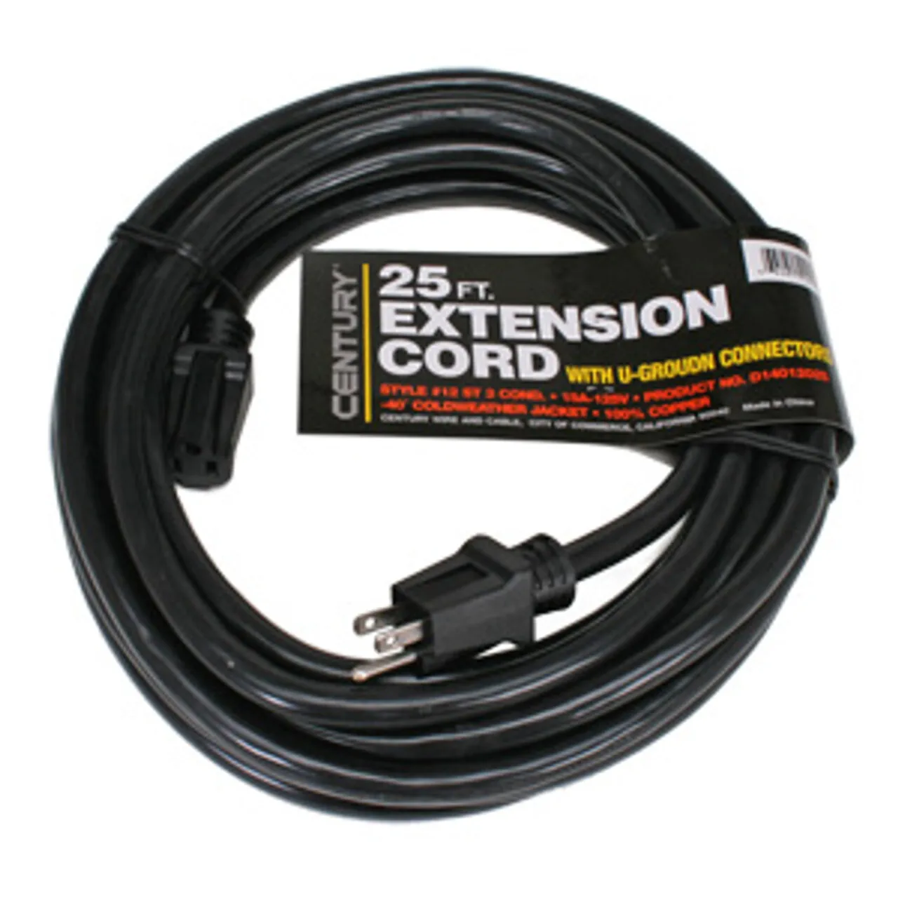 MSP 100' Edison Extension Cable