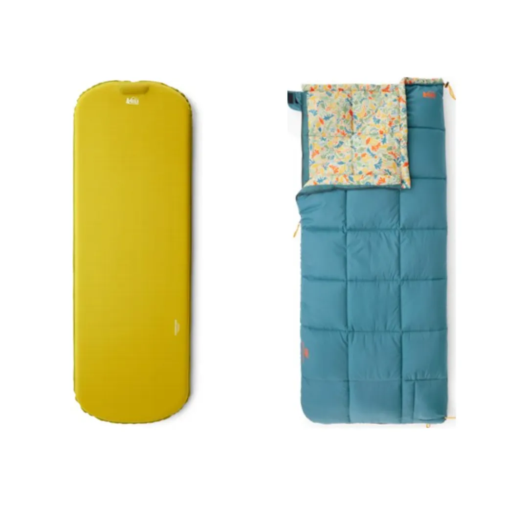 Children's Sleeping Bag and Pad