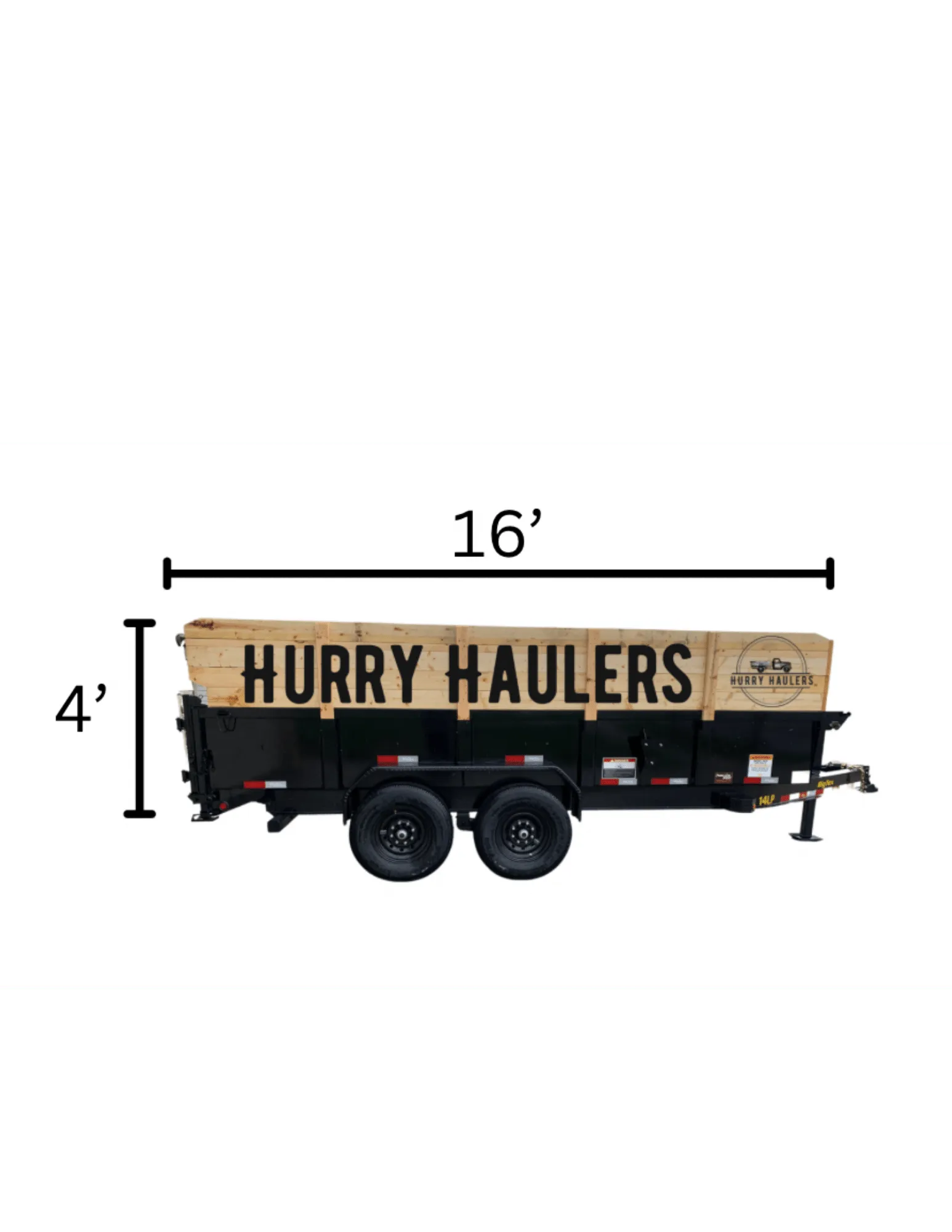 16' Dumpster (16 cubic yards)