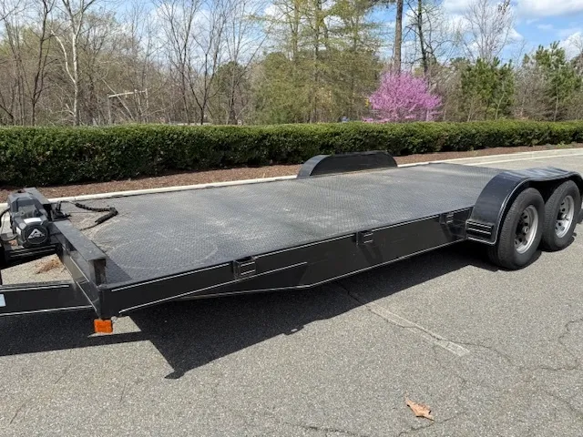 8x20 Dovetail Auto Transport Trailer